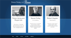 Desktop Screenshot of petersverny.com